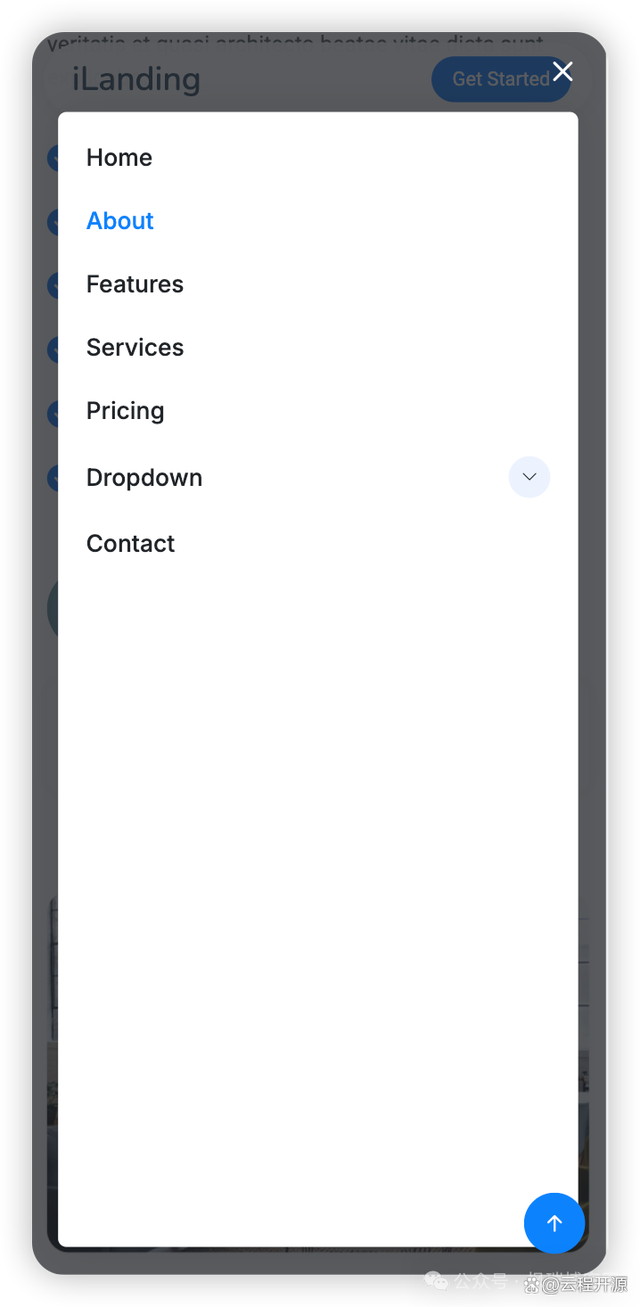 iLanding – 免费可商用 Bootstrap 5 响应式企业模板-云程开源